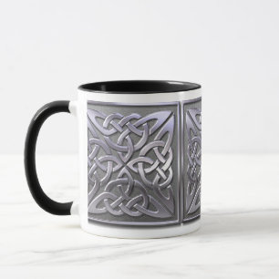 Celtic Square - silver Mug