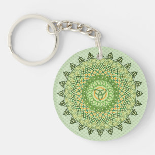 Celtic St. Patty's Day Acrylic Keychain