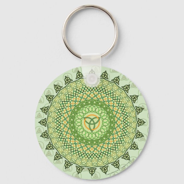 Celtic St. Patty's Day Keychain (Front)