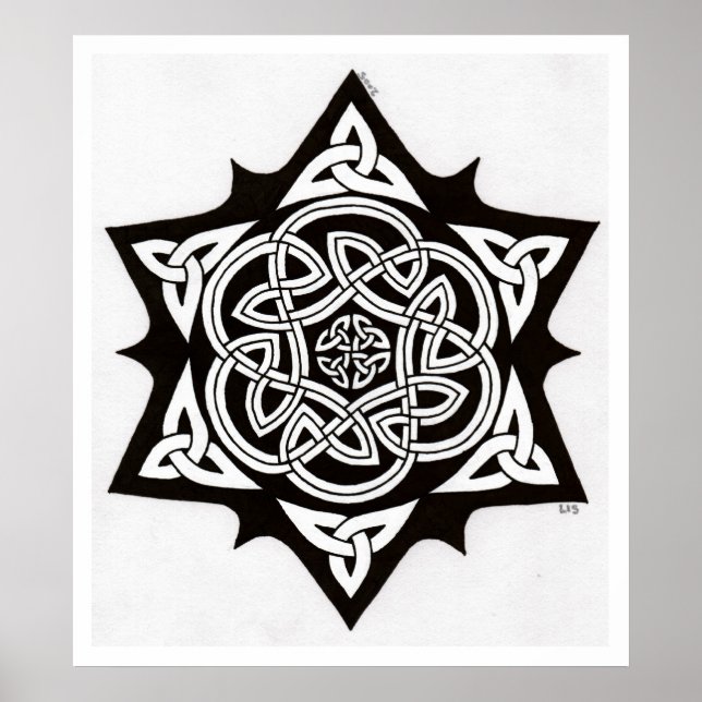 Celtic Sun print (Front)