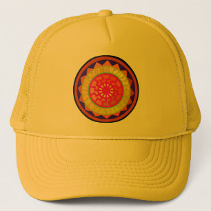 Celtic Sun Rune Calendar Symbols Trucker Hat