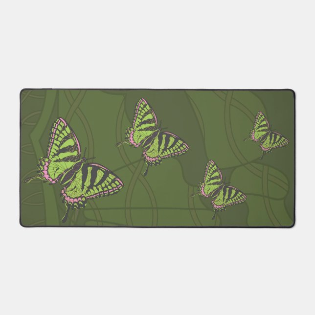 Celtic Swallowtail Desk Mat (Front)