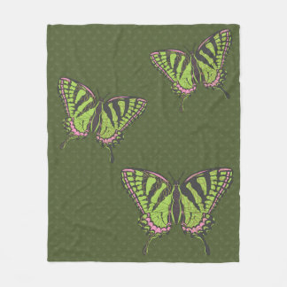 Celtic Swallowtail Fleece Blanket