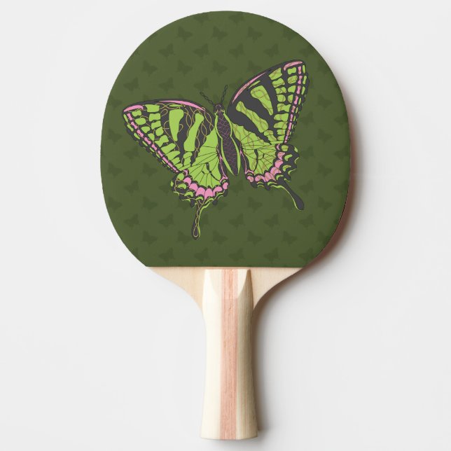 Celtic Swallowtail Ping Pong Paddle (Front)