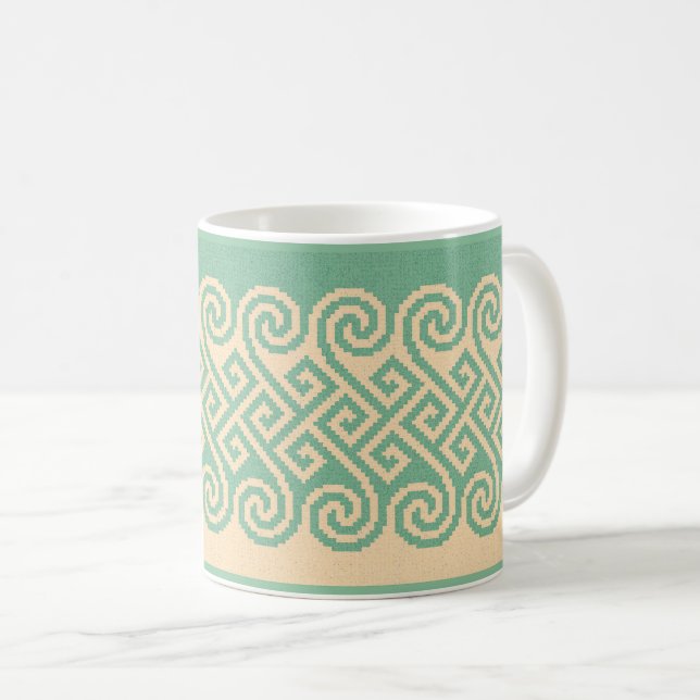 Celtic Sweater Coffee Mug (Front Right)