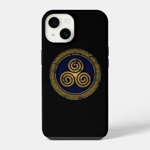 CELTIC SWIRLS CIRCLE iPhone 14 CASE