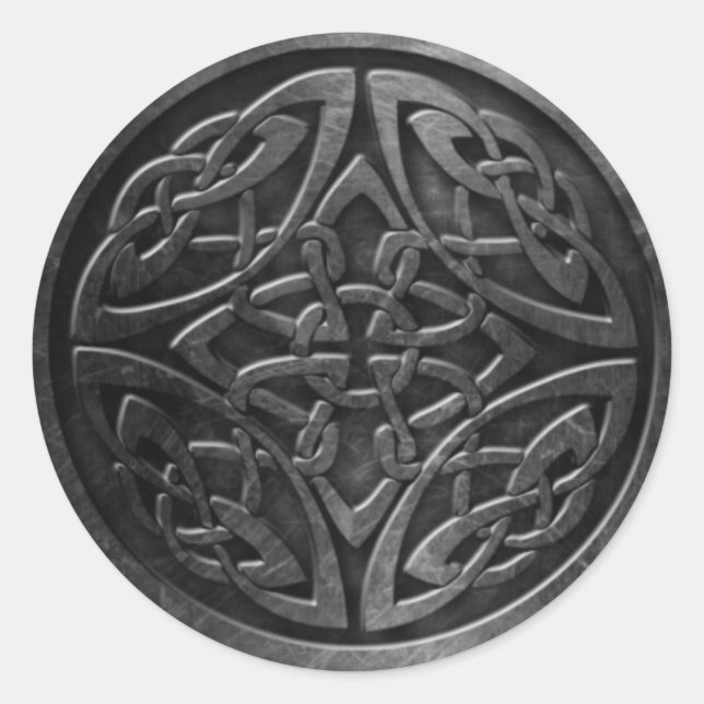 Celtic Symbol 2 Sticker,  3 inch (sheet of 6) Classic Round Sticker (Front)