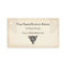 Celtic Symbol Design Business Card