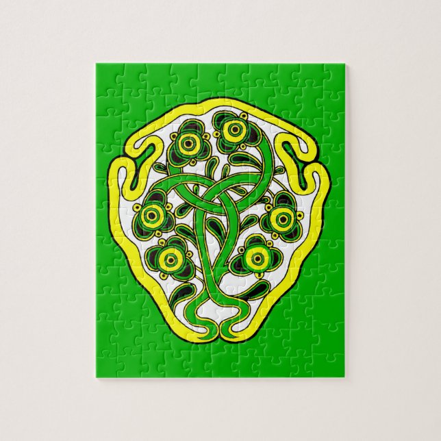 Celtic symbol jigsaw puzzle (Vertical)