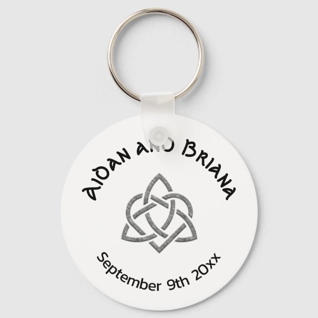 Celtic symbols keychain (Front)