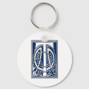 Celtic T Monogram Keychain