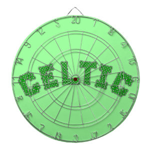 Celtic Text Dartboard
