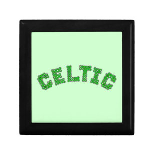Celtic Text Gift Box