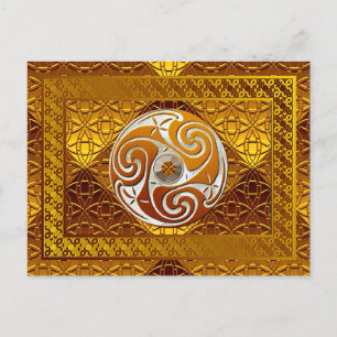 "Celtic Treasure" Art Postcard