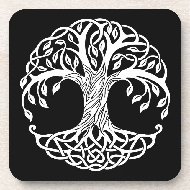 celtic tree coaster set (Front)