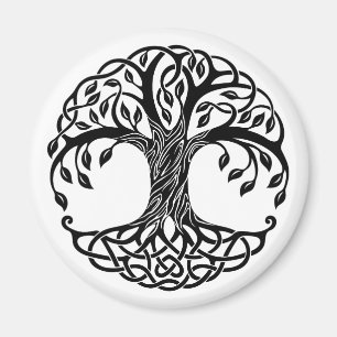 celtic tree magnet