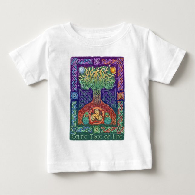 Celtic Tree of Life Baby T-Shirt (Front)