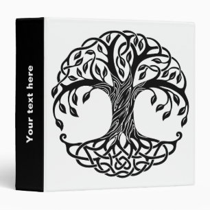 Celtic tree of life binder