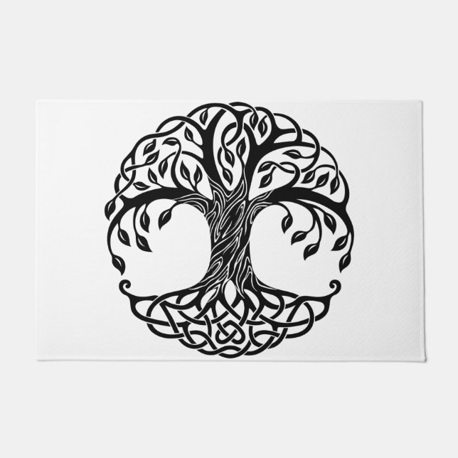 Celtic tree of life doormat (Front)