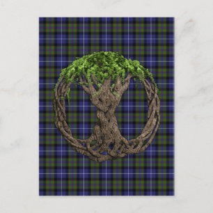 Celtic Tree Of Life Highland Pride Of Scotland Postcard