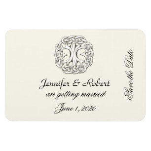 Celtic Tree of Life Save the Date Magnet