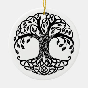 celtic tree ornament