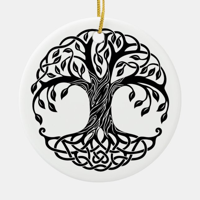 celtic tree ornament (Front)