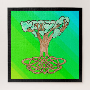 Celtic Tree Puzzle