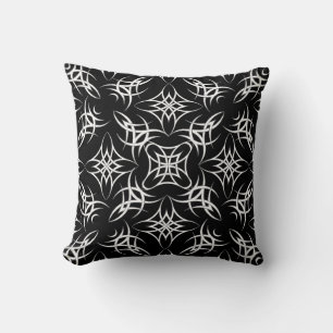 Celtic Tribal Throw Pillow