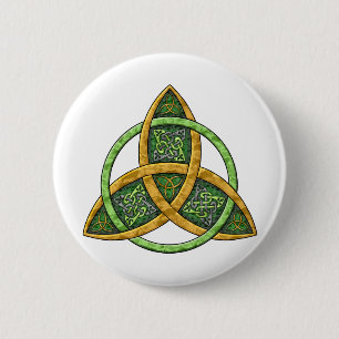 Celtic Trinity Knot 2 Inch Round Button