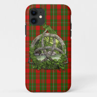 Celtic Trinity Knot And Clan MacGregor Tartan