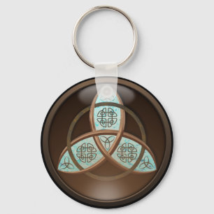 Celtic Trinity Knot Keychain