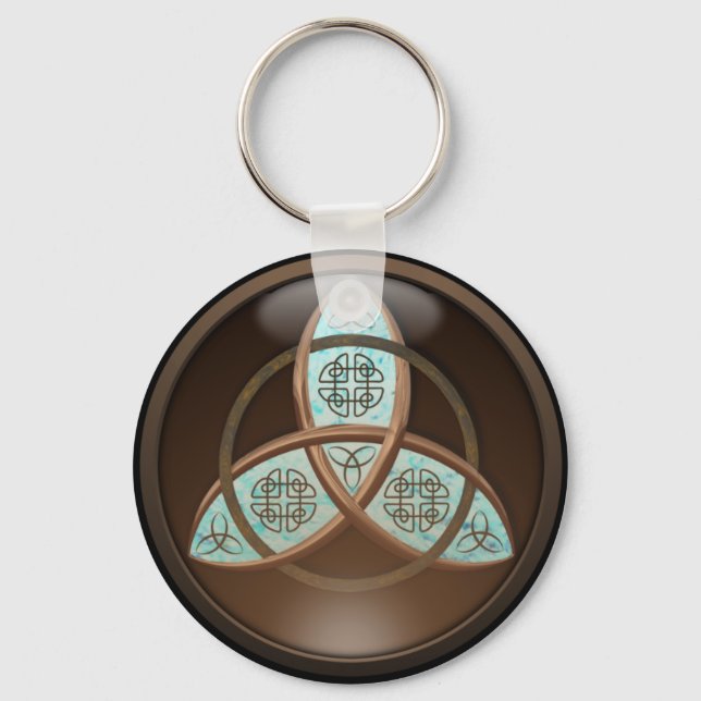 Celtic Trinity Knot Keychain (Front)