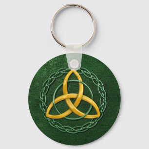 Celtic Trinity Knot Keychain