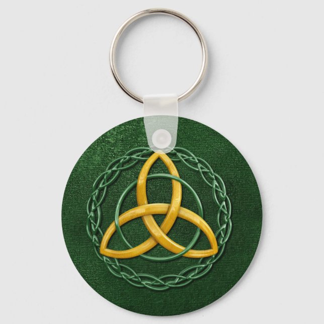 Celtic Trinity Knot Keychain (Front)