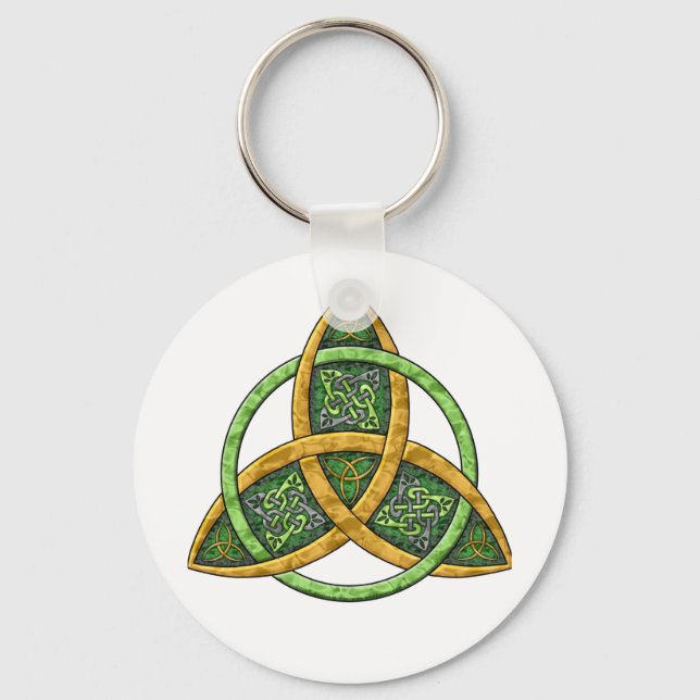 Celtic Trinity Knot Keychain (Front)