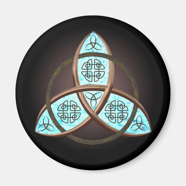 Celtic Trinity Knot Magnet (Front)