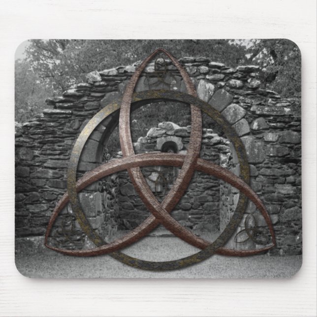 Celtic Trinity Knot Mouse Pad (Front)