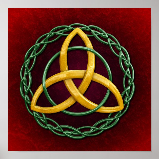 Celtic Trinity Knot Poster (Front)