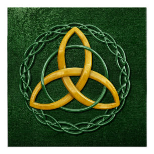 Celtic Trinity Knot Poster