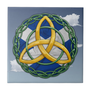 Celtic Trinity Knot Tile