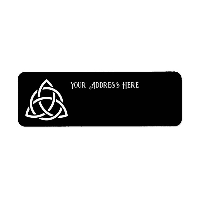 Celtic Trinity Knot Triquetra Symbol (Front)