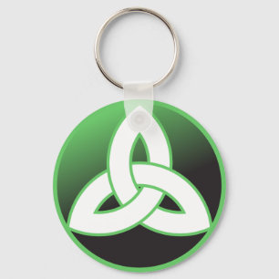 Celtic Trinity Knot Up Keychain