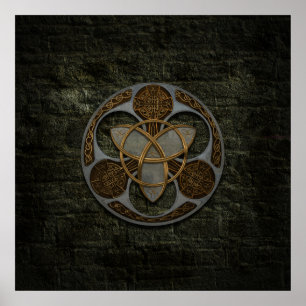 Celtic Trinity Shield Poster