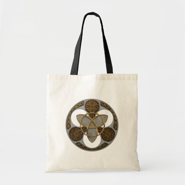 Celtic Trinity Shield Tote Bag (Front)