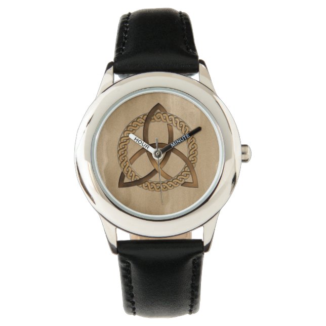 Celtic Triquetra Trinity Knot Watch (Front)