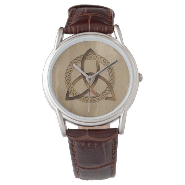 Celtic Triquetra Trinity Knot Watch (Front)