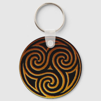 Celtic Triskele Key Chain
