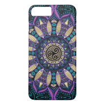 Celtic Triskele Mandala iPhone 7 Plus Case
