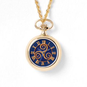 Celtic Triskelion (Blue) Custom  Watch